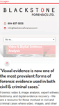 Mobile Screenshot of blackstoneforensics.com